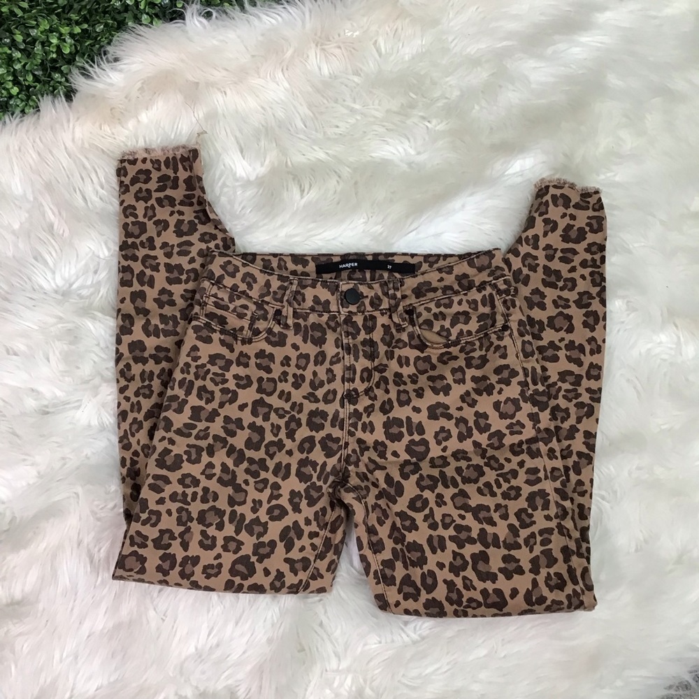 Harper‎ cheetah animal print jeans